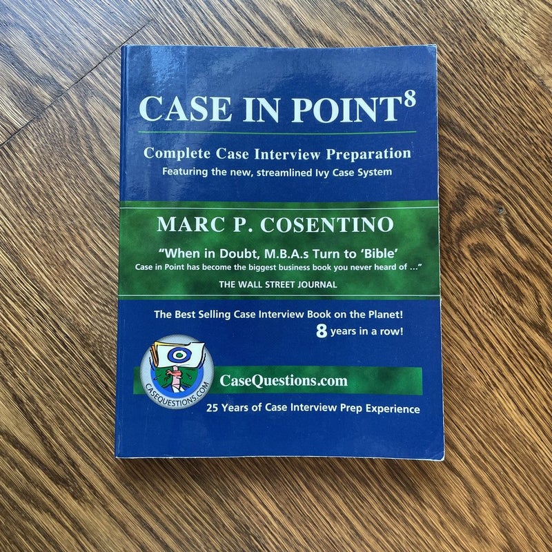 Case in Point: Complete Case Interview Preparation