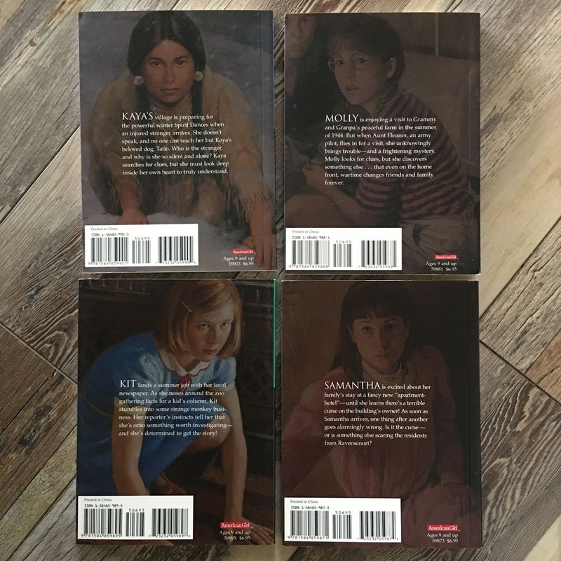American Girl Mysteries — Featuring Kit, Samantha, Kaya, and Molly