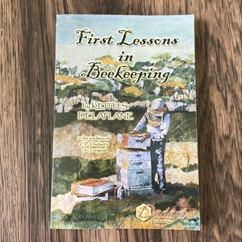 First Lessons in Beekeeping