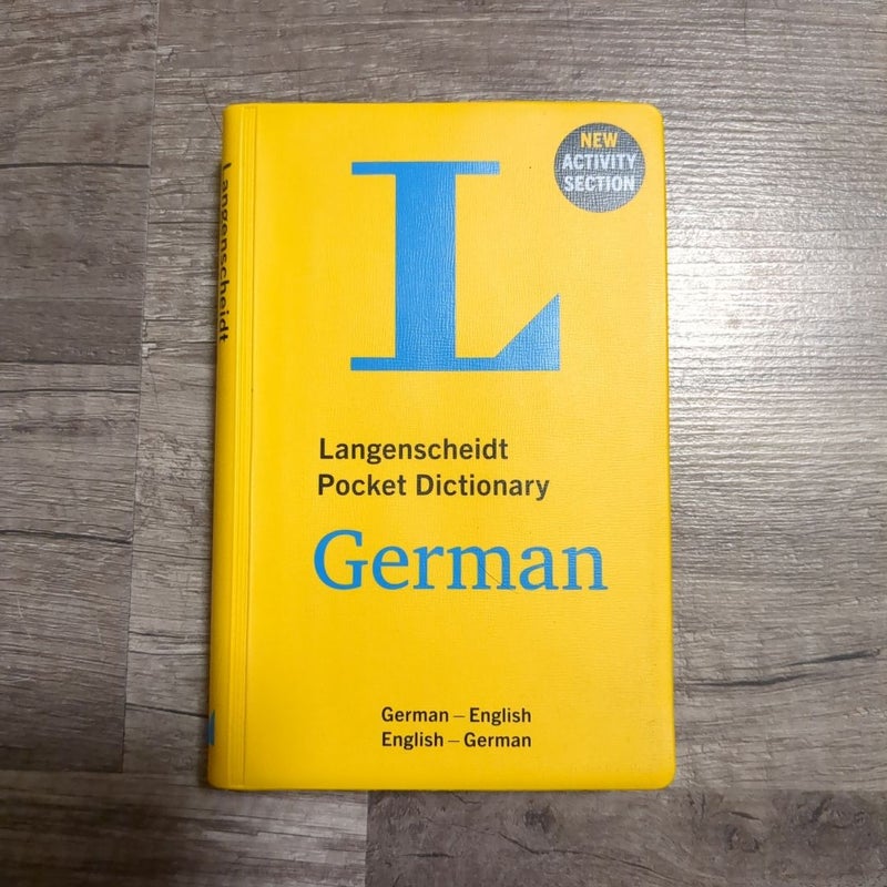 Langenscheidt Pocket Dictionary German