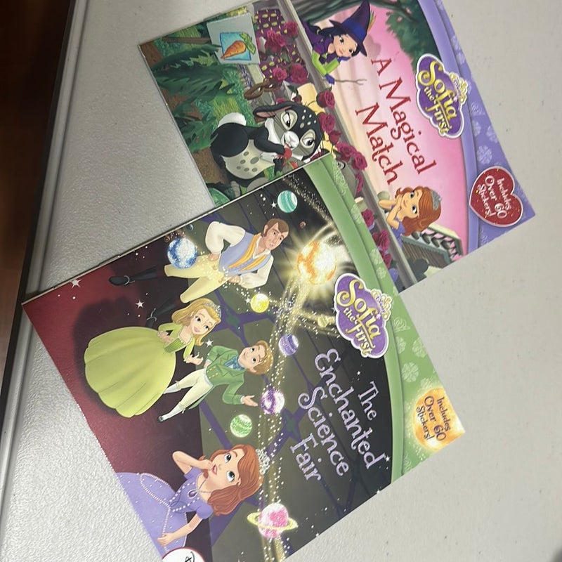 NEW! Disney Jr. Sofia the First Bundle w/ Stickers