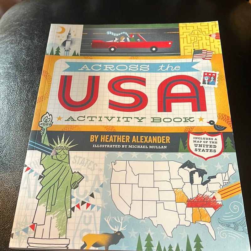 Across the USA activity book