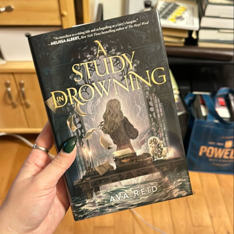 A Study in Drowning (Signed Dazzling Bookish Shop)