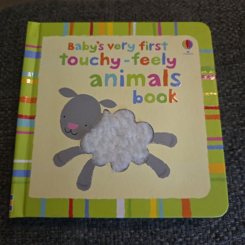 Baby's Very First Touchy-Feely Animals Book