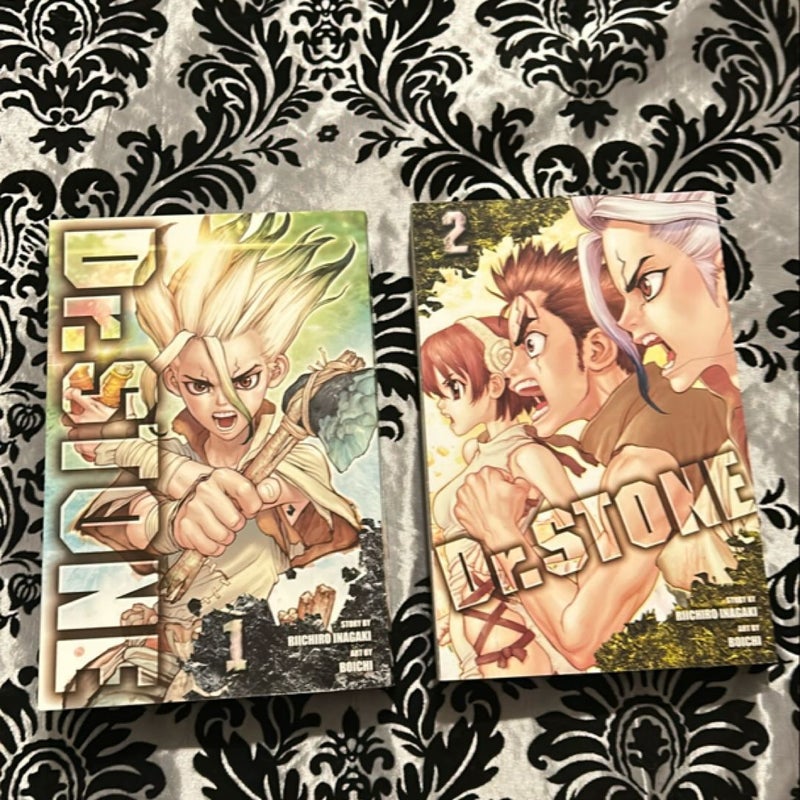 Dr. STONE, Volumes 1 & 2 lot