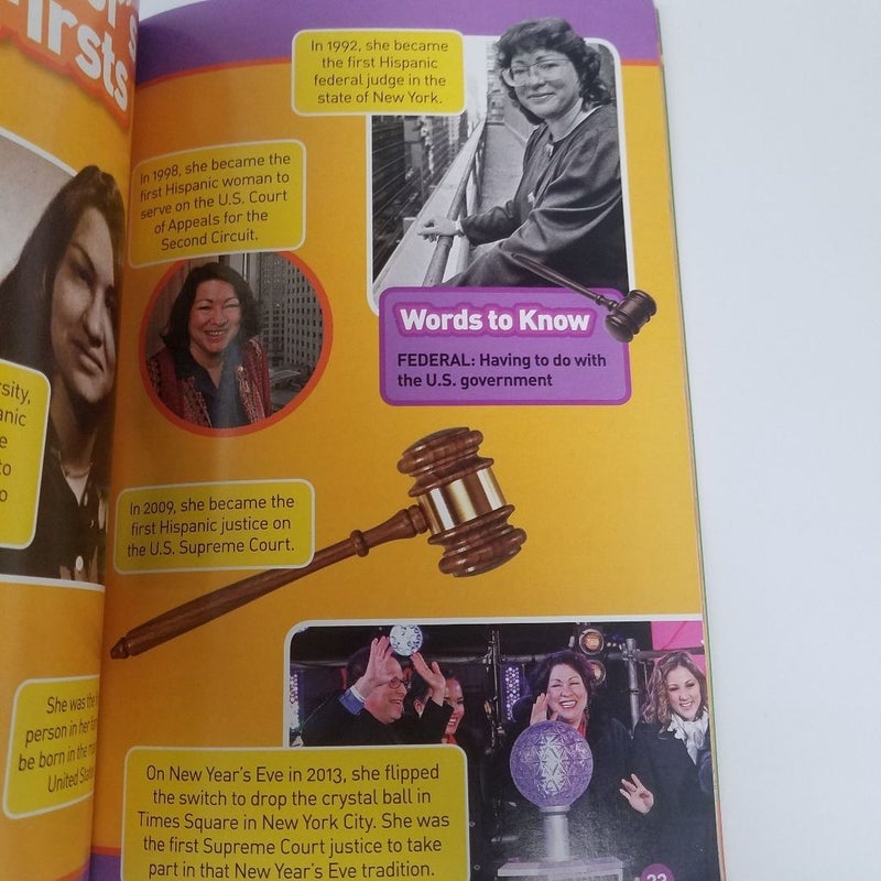 National Geographic Readers: Sonia Sotomayor