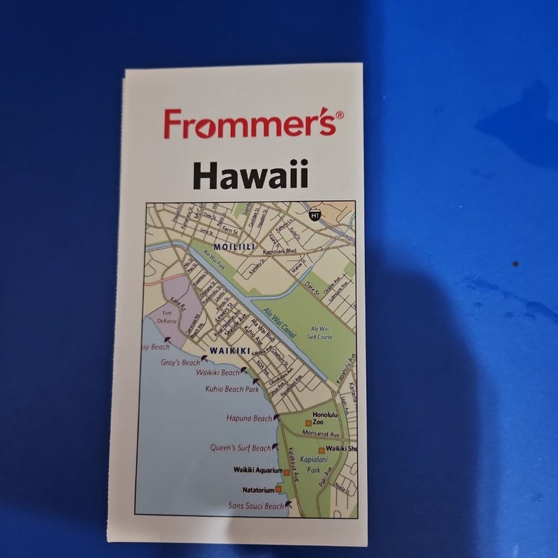 Frommer's Foldout Travel Map HAWAII