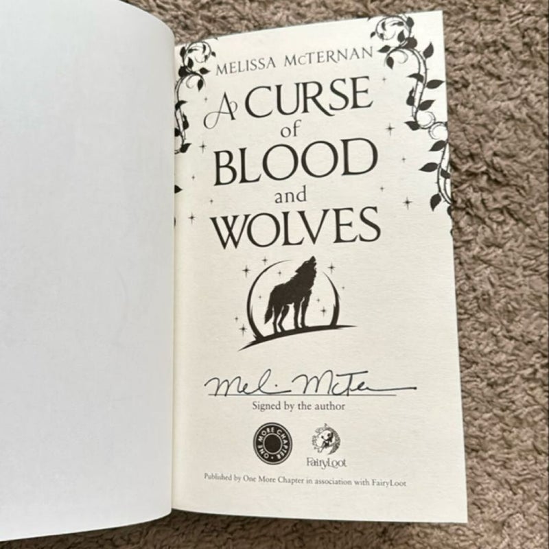 A Curse of Blood and Wolves (Fairyloot Edition)