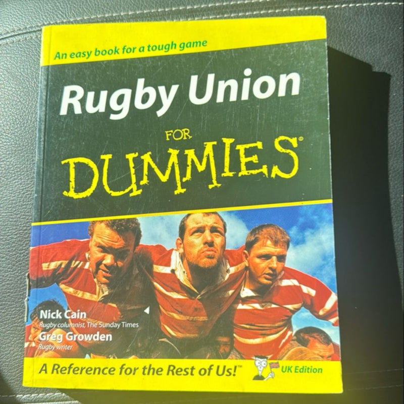 Rugby Union for Dummies