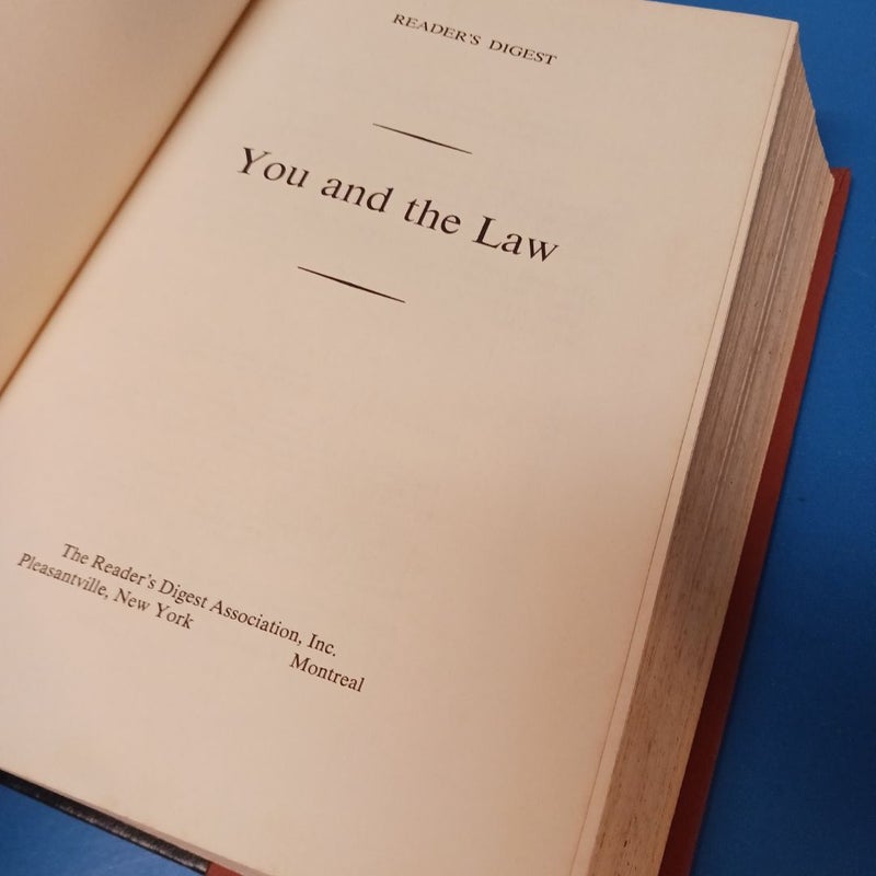 You And The Law