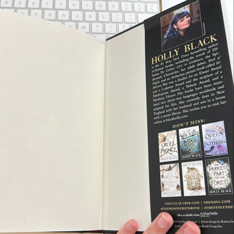 The Prisoner's Throne *SIGNED*