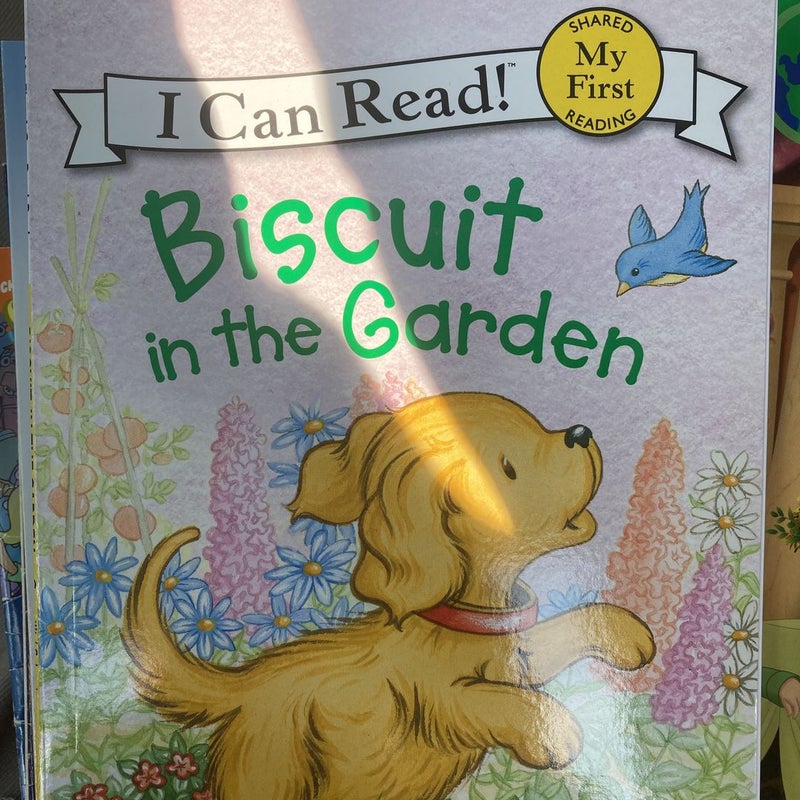 Biscuit in the Garden