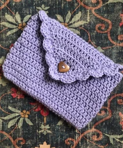 Handmade Crochet Book Sleeve