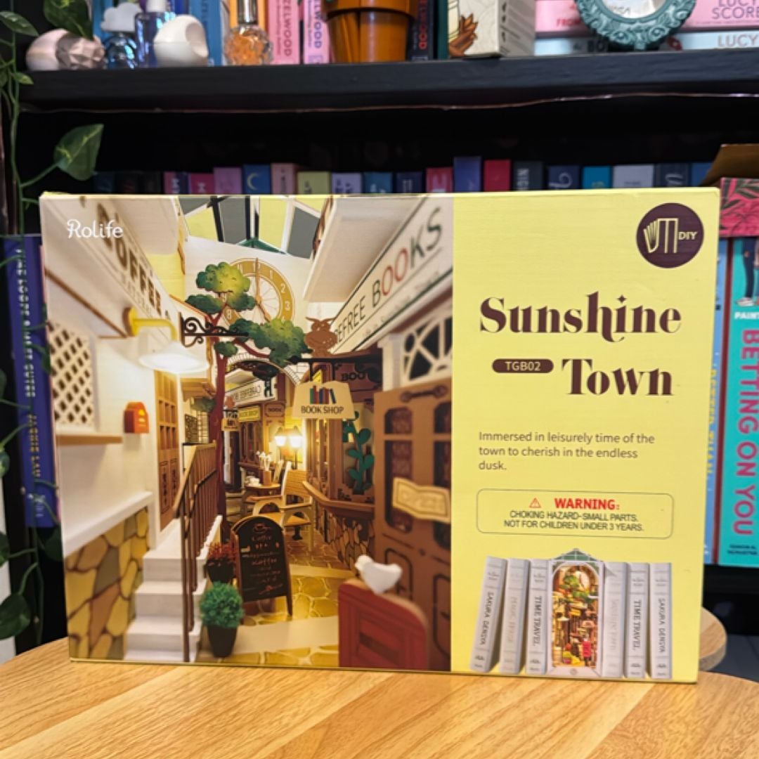 Sunshine Town DIY 3D Creative Bookend