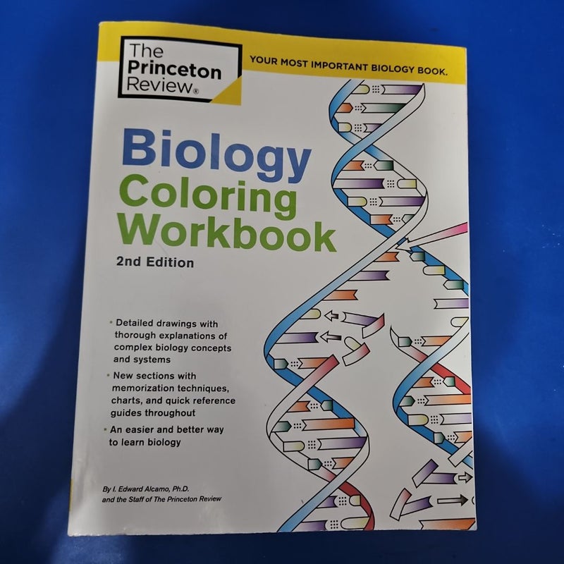 Biology Coloring Workbook, 2nd Edition