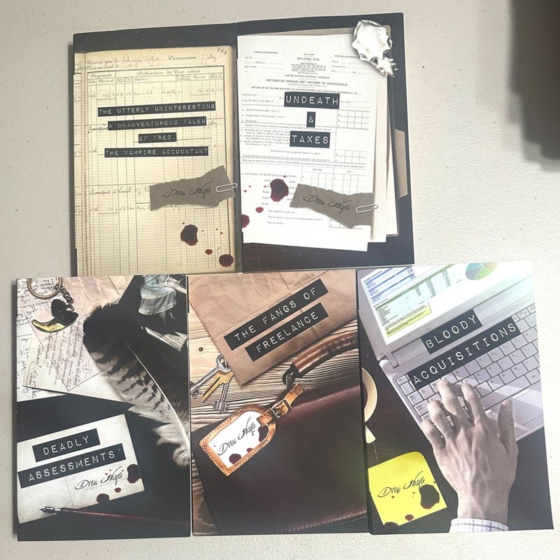 NEW- Fred the Vampire Accountant Series 1-5