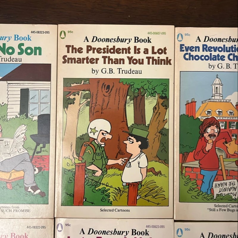 A Doonesbury Selection 1973 5 Books