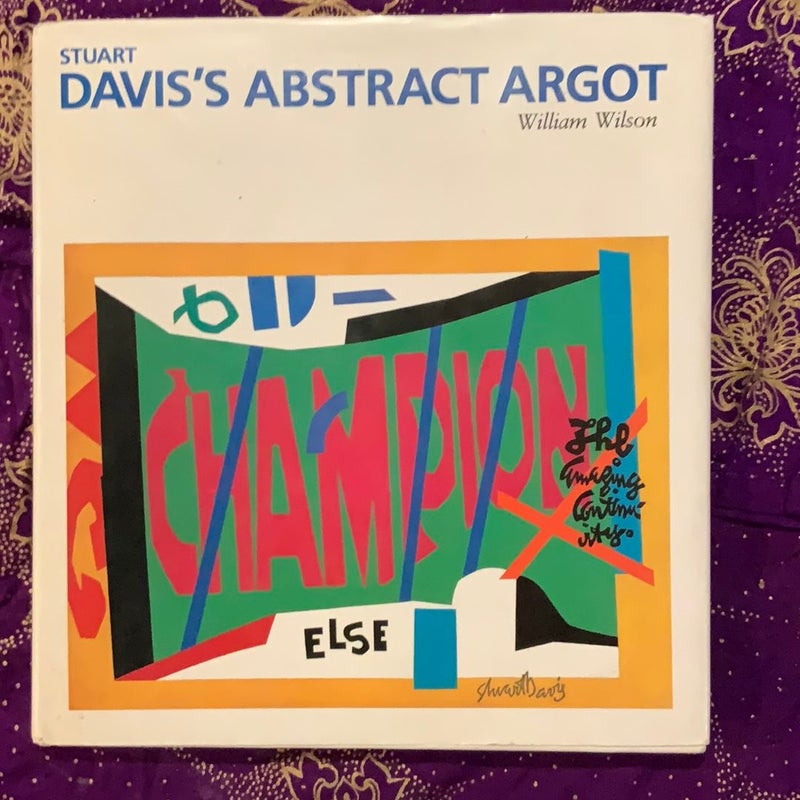 Stuart Davis' Abstract Argot
