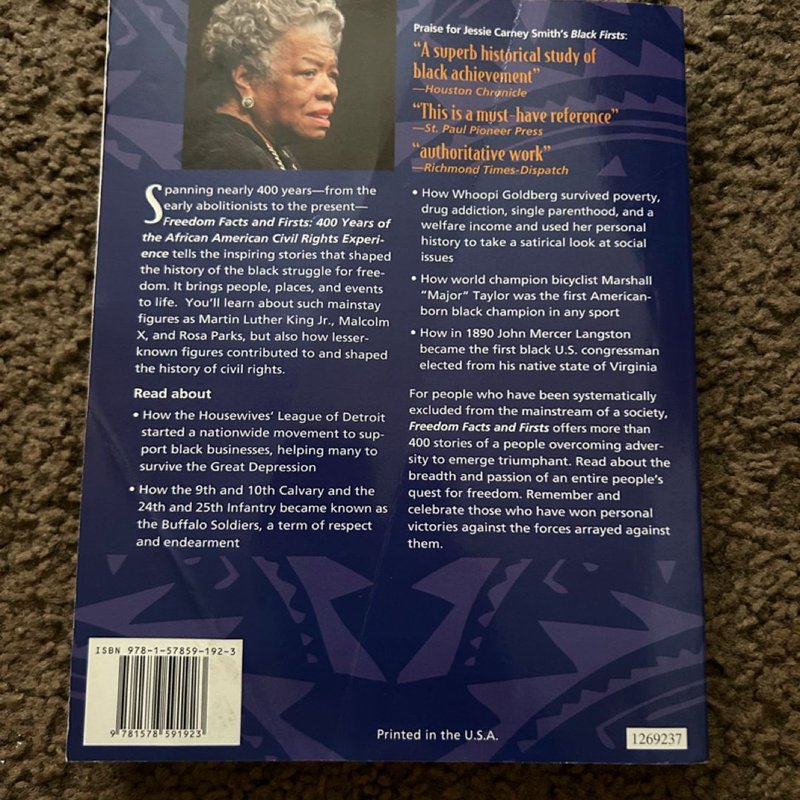 Freedom Facts and Firsts