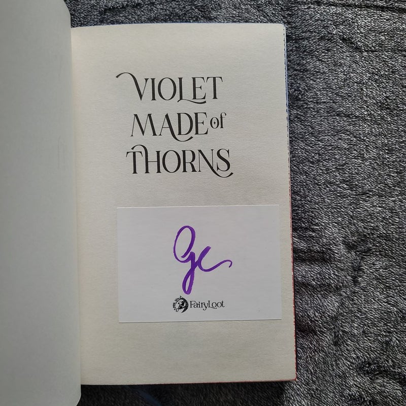 Violet Made of Thorns