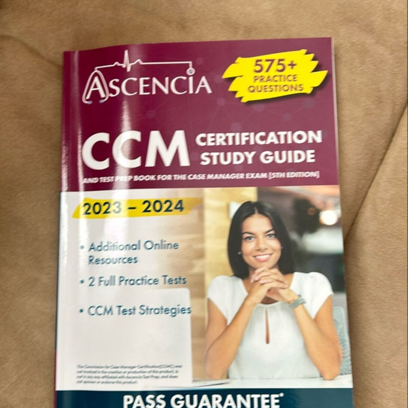 CCM Certification Study Guide 2023-2024