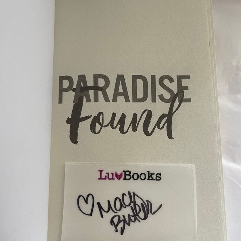 Paradise Found (Luv Books)