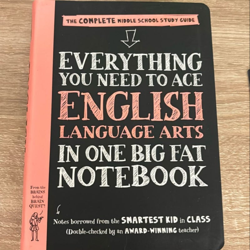 Everything You Need to Ace English Language Arts in One Big Fat Notebook