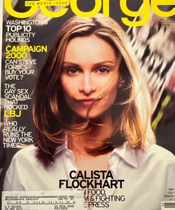 1999 May George Political Magazine The Media Issue Calista Flockhart 3A