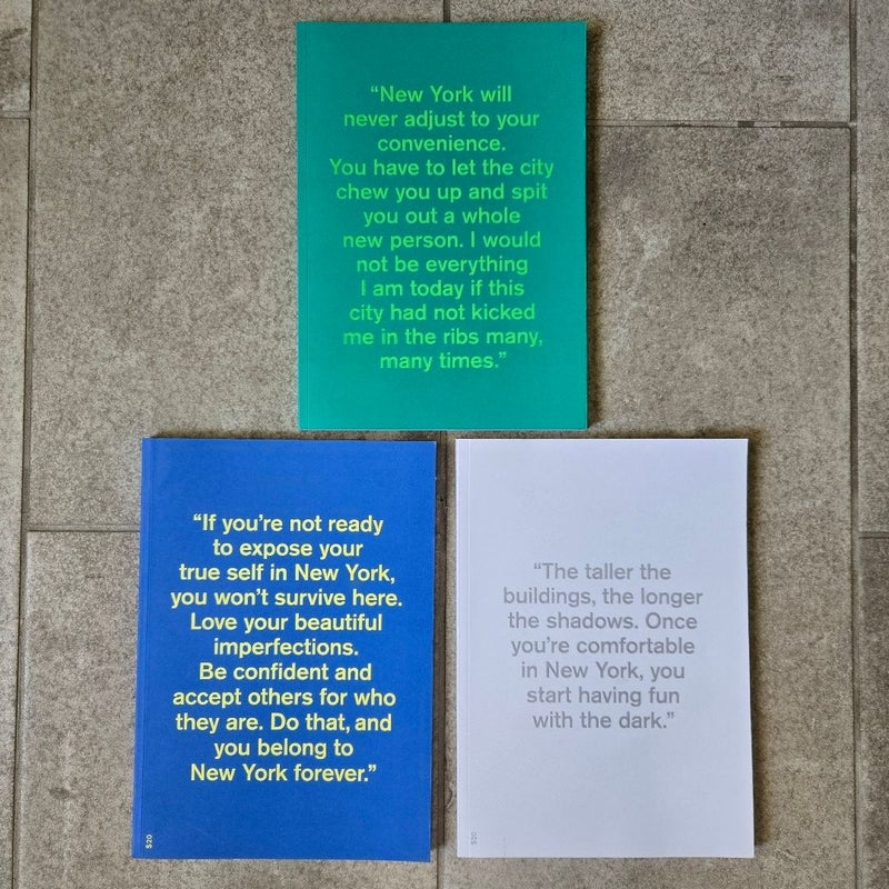 Lot (3) Quoted Magazine New York Lifestyle Art Culture Magazine 2018 2019
