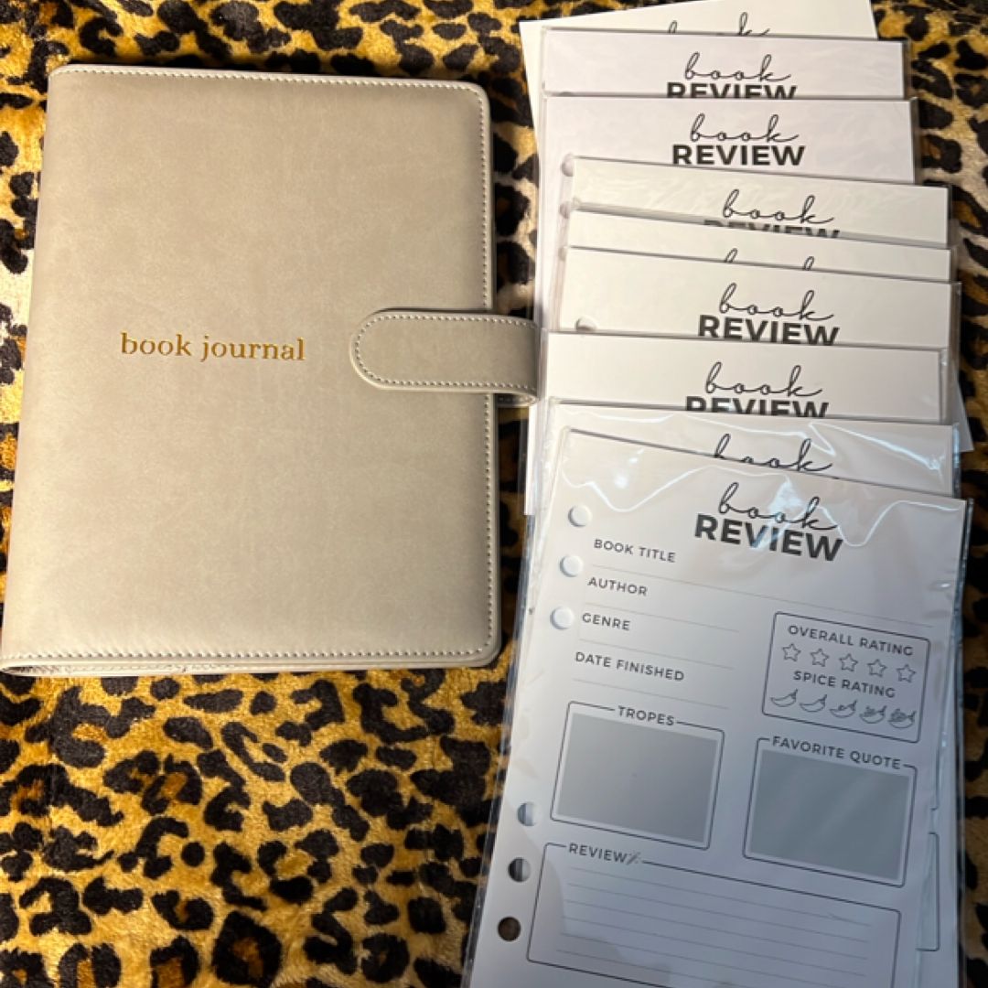 Book Journal with refill pages