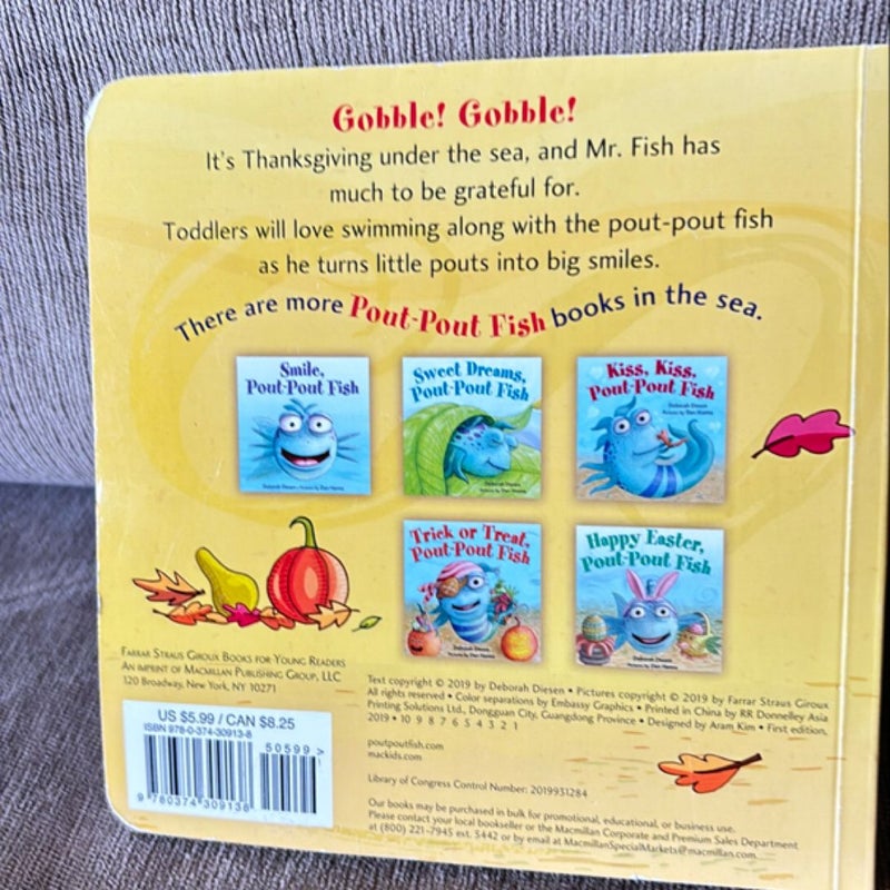 Be Thankful, Pout-Pout Fish BOARDBOOK