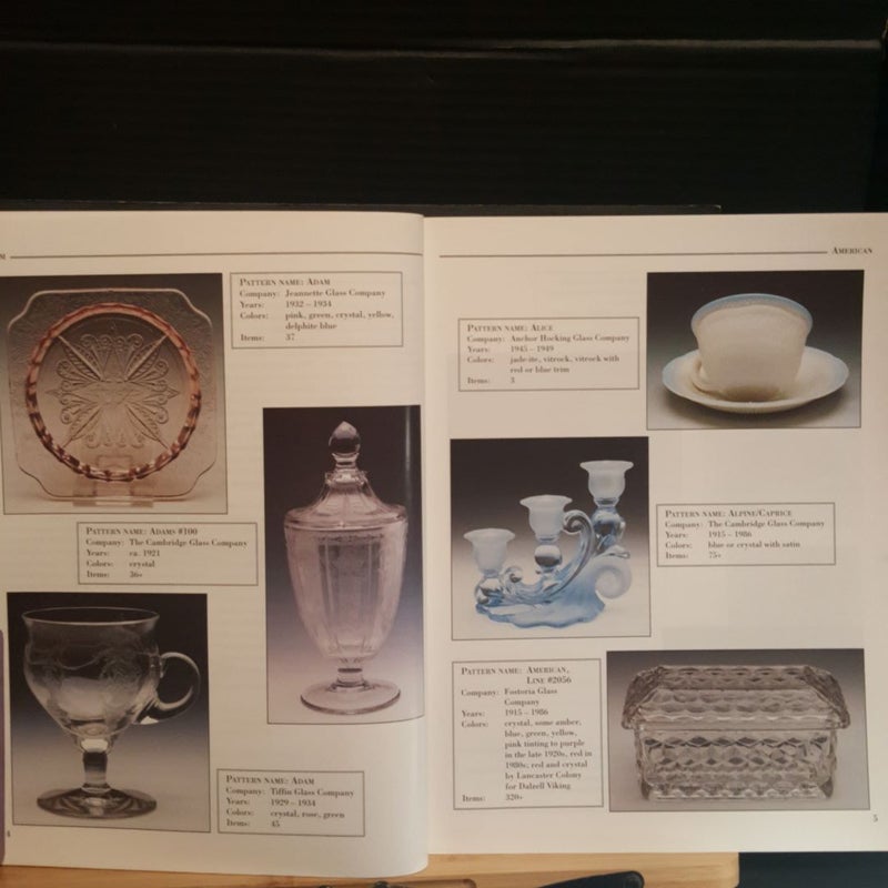 Florences' Glassware Pattern Identification Guide by Gene Florence