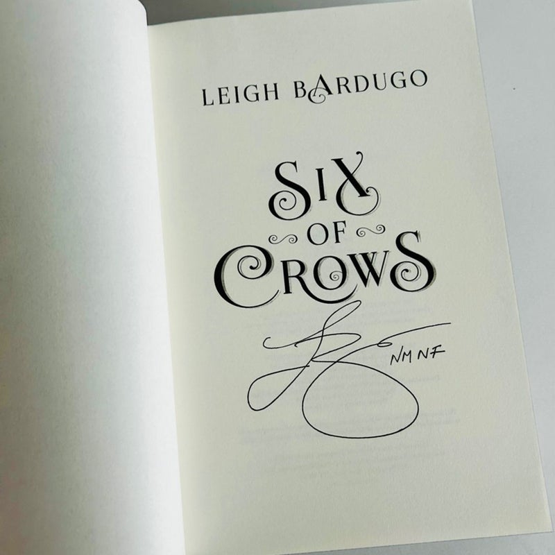 LitJoy Crate Six of Crows Duology Leigh Bardugo Signed Crooked Kingdom Annotated