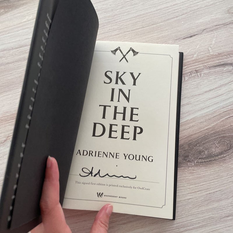 Sky in the Deep - OwlCrate Exclusive (Signed)