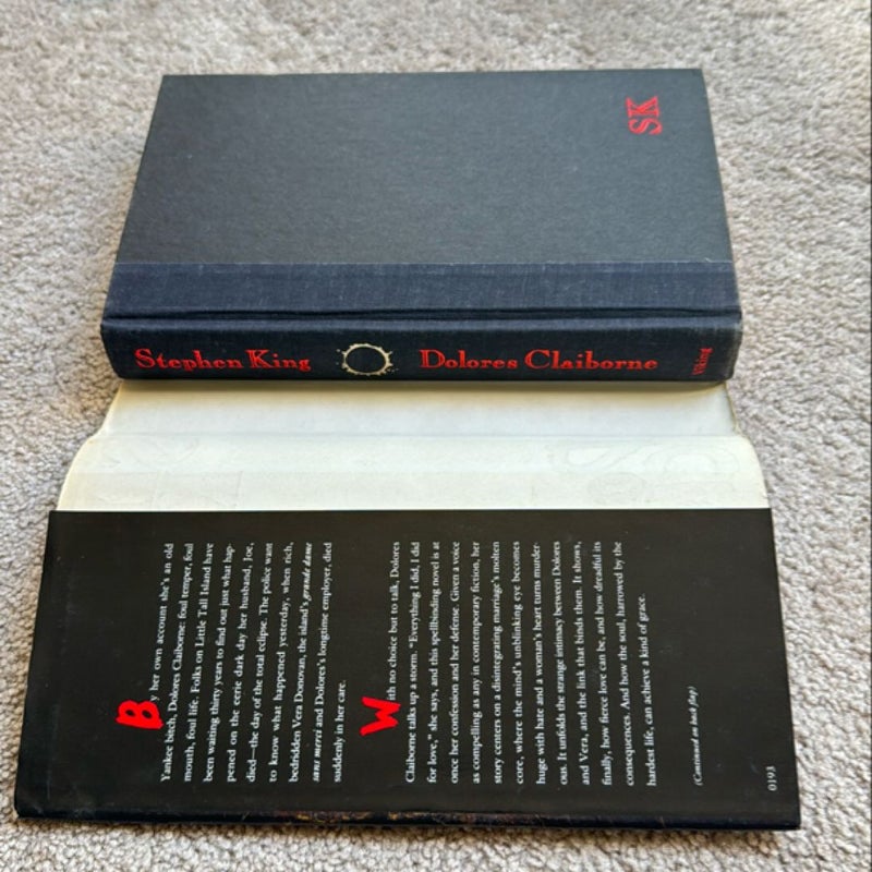 Dolores Claiborne (First Edition)