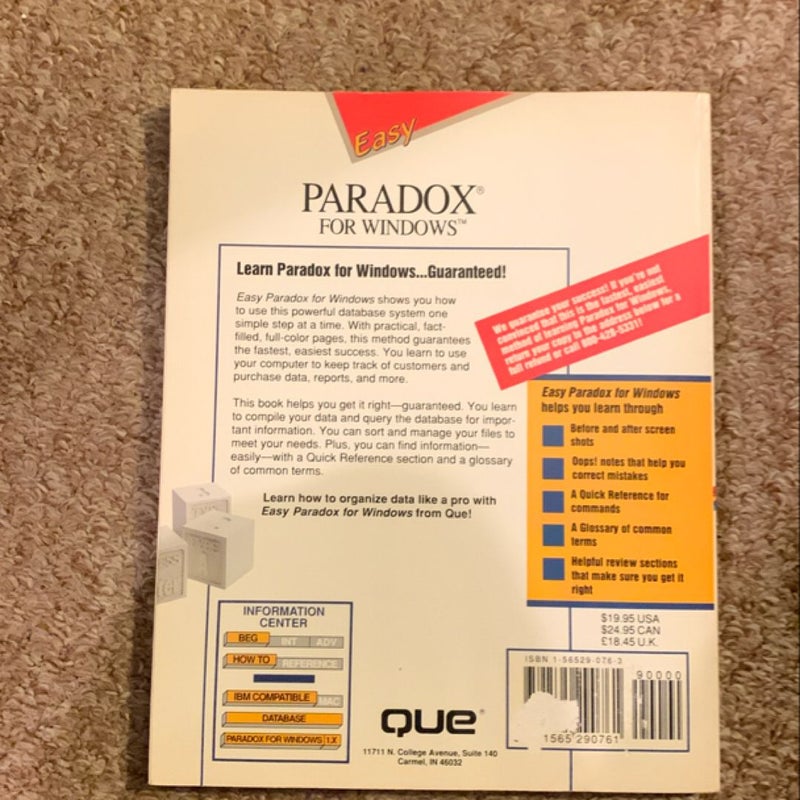 Easy Paradox for Windows