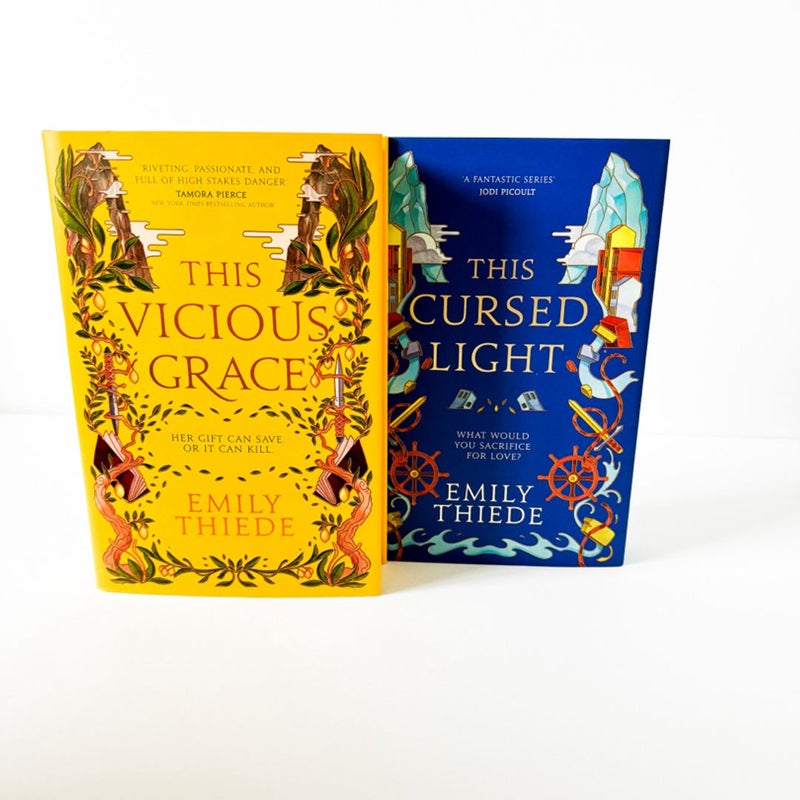 This Vicious Grace and This Cursed Light (SIGNED Fairyloot Exclusive Editions)