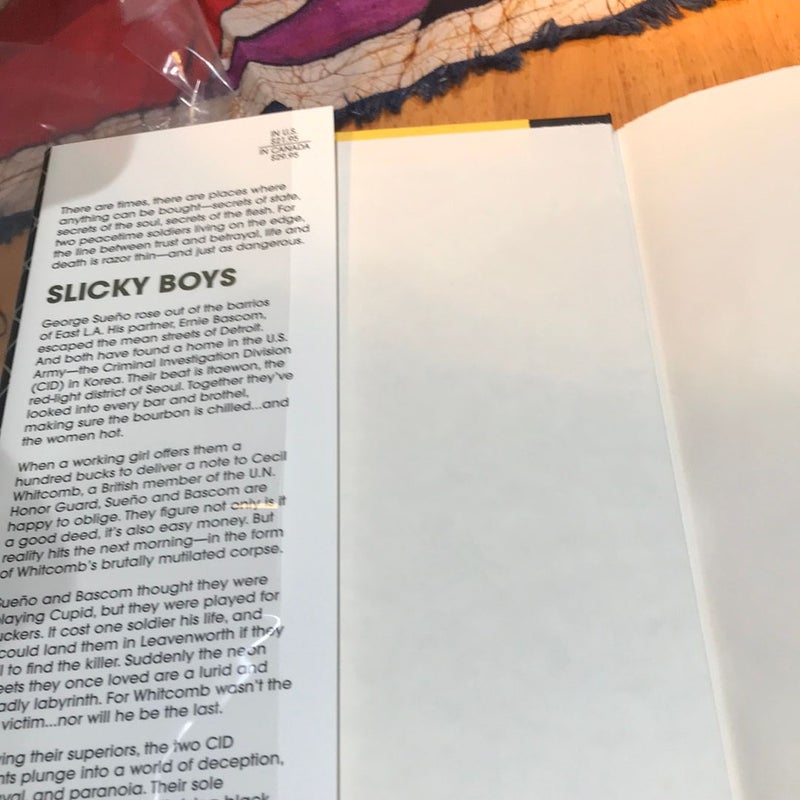 Signed 1st ed./1st * Slicky Boys