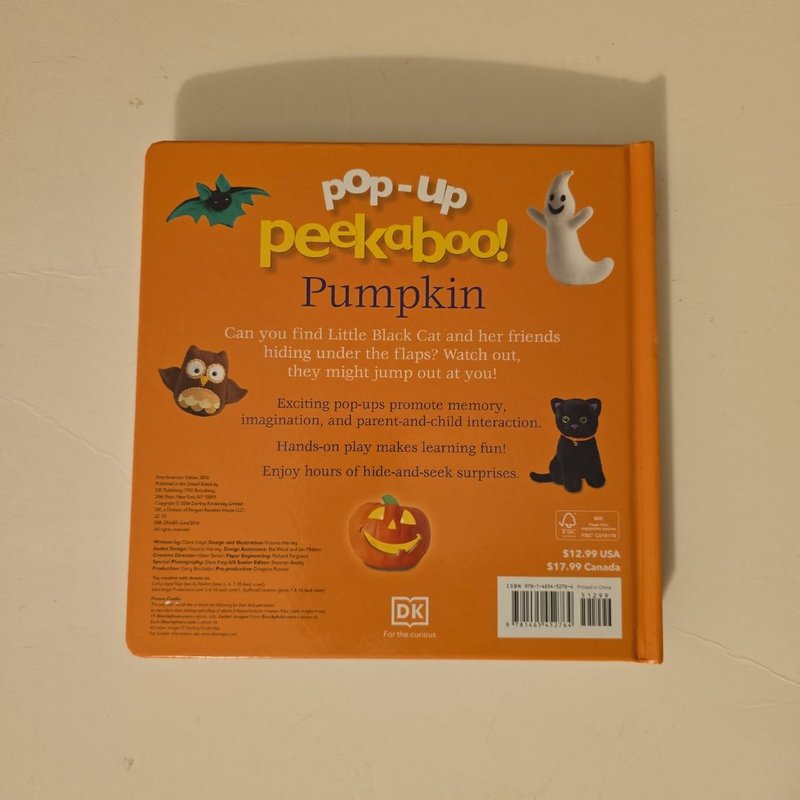 Pop-Up Peekaboo! Pumpkin
