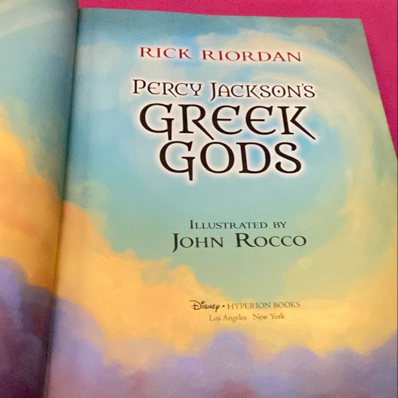 Percy Jackson’s Greek Gods