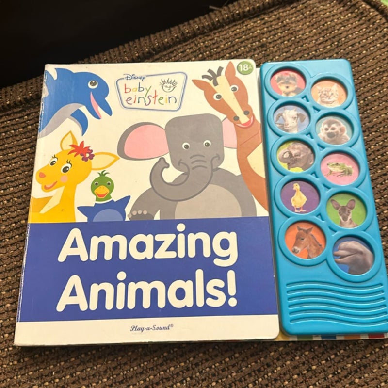 Baby Einstein: Amazing Animals! Sound Book