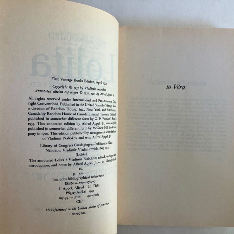 The Annotated Lolita