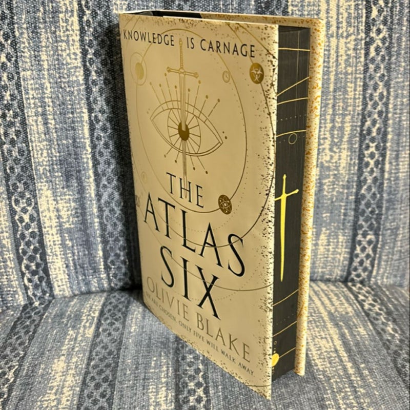 Fairyloot high quality The Atlas Six- Signed