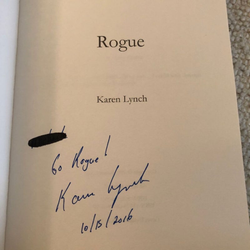 Rogue - Signed Copy
