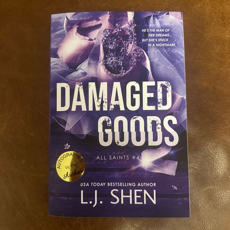 Damaged goods singed by lj shen with art
