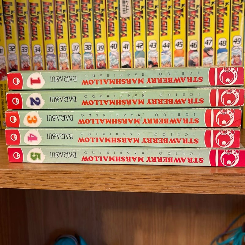 Strawberry Marshmallow Ichigo Mashimaro Volumes 1-5 