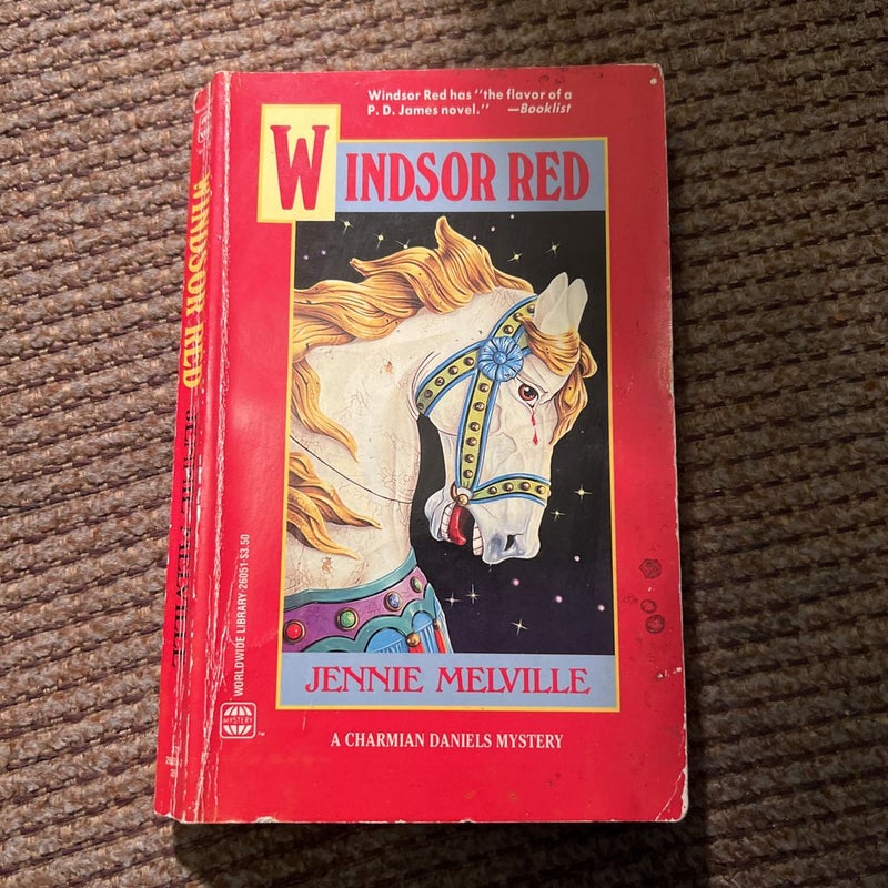 Windsor Red by Jennie Melville, Paperback