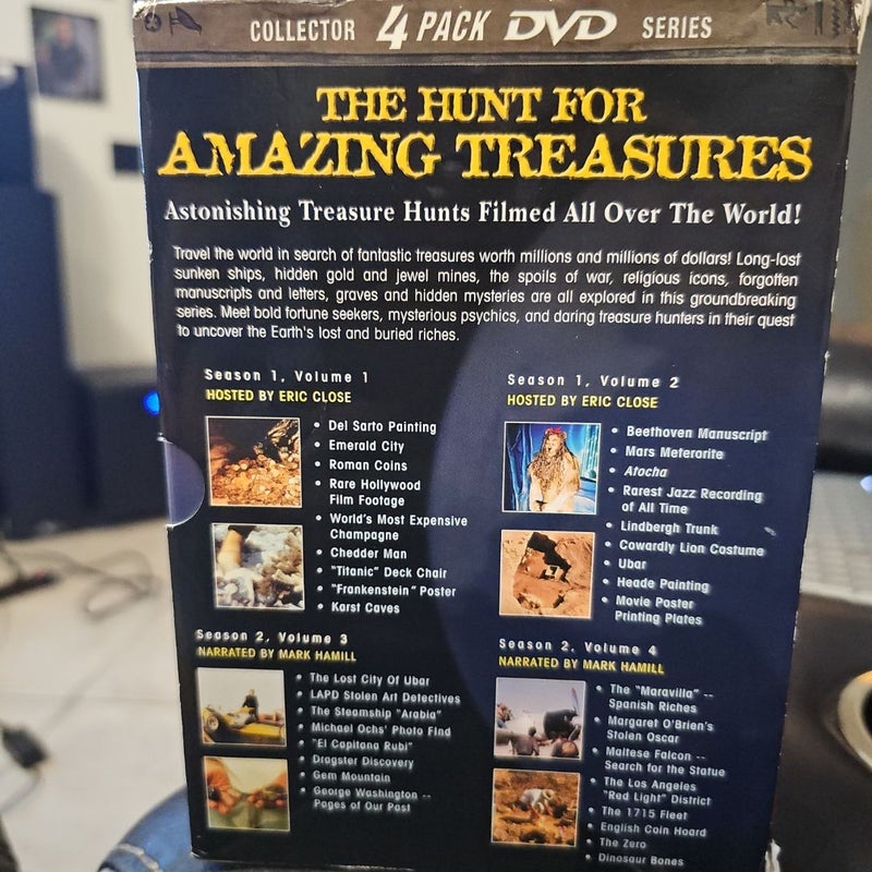 The Hunt for Amazing Treasures 4 Pack DVD