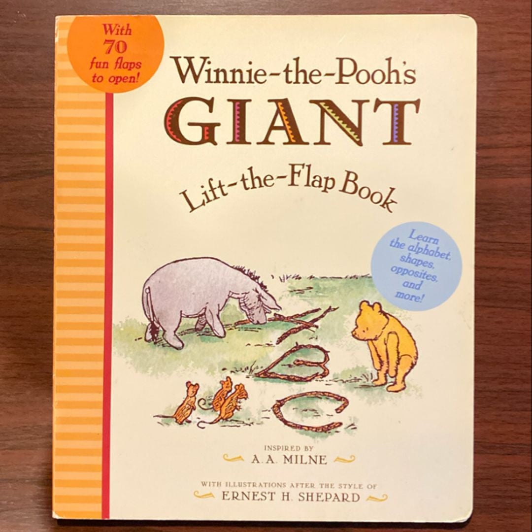 Winnie the Pooh's Giant Lift The-Flap