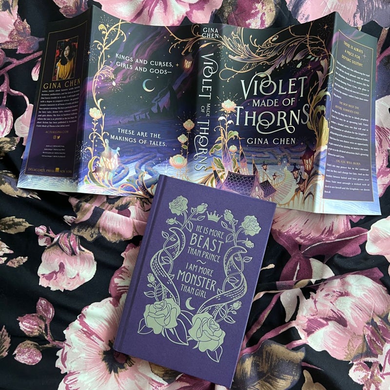 SIGNED COPY - Violet Made of Thorns (OwlCrate Exclusive)